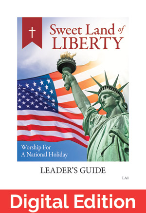 Sweet Land of Liberty Patriotic Service Digital Download