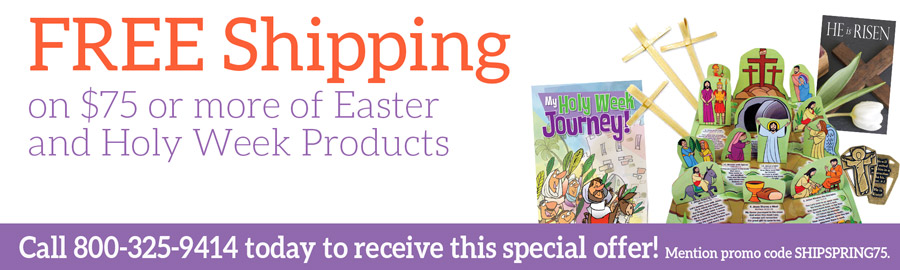 Free Shipping on Lent and Easter