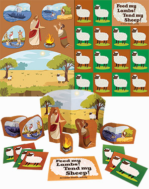 Feed My Lambs, Tend My Sheep Activity Sheet