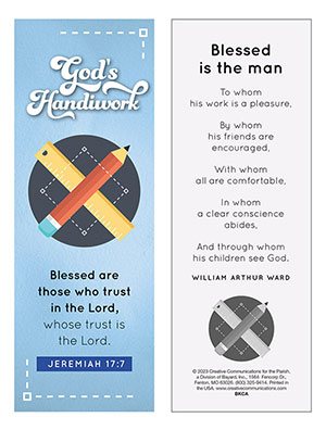 God's Handiwork Father's Day Bookmark (Set of 25)
