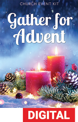 Church Advent Event Kit - Protestant Digital Download