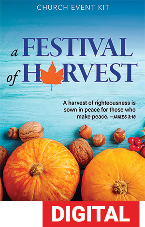 Church Harvest Event Kit - Protestant Digital Download