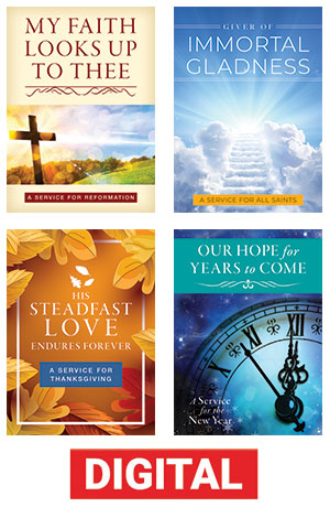 All Four Fall Worship Kits - Digital Download