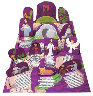 My Holy Week Journey - Lent Pop-Up Window Calendar