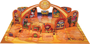 12 Days of Christmas - Christmas Pop-Up Window Calendar