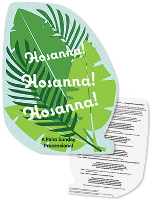 Palm Sunday Processional Diecut