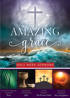 Amazing Grace Holy Week Services Sermon Study Digital Download