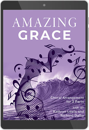 Amazing Grace Original Music Score Digital Download W/Digital Rights