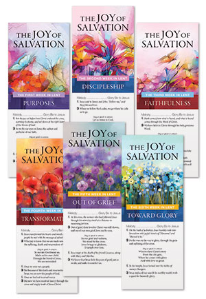 The Joy of Salvation Lenten Litanies (Set of 50)