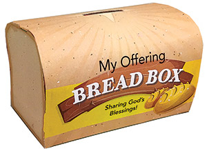 Bread Box Offering Box