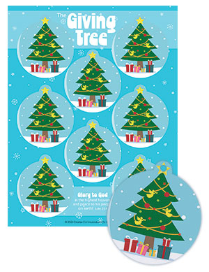Giving Tree Ornaments (Set of 96)