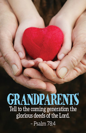 Prayer Card: A Prayer For Grandparents - P