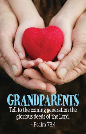 A Prayer For Grandparents Prayer Card (Set of 50)