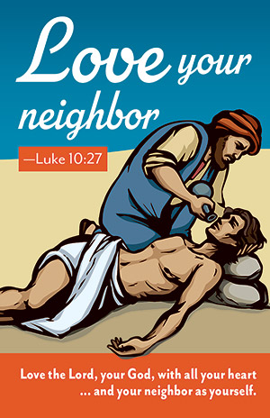 Love Thy Neighbor Prayer Card (Set of 50)