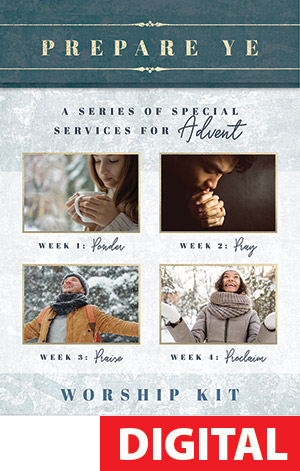 Prepare Ye Main Kit- Advent Traditional Worship Series Digital Download