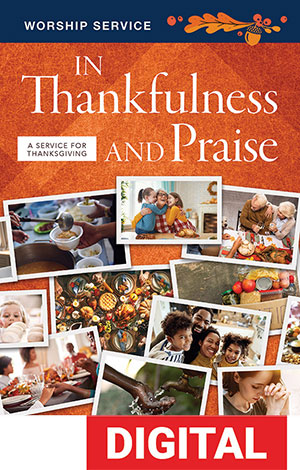 Thanksgiving Worship Service Digital Download
