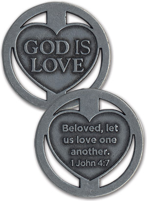 God Is Love Coin (Set of 25)